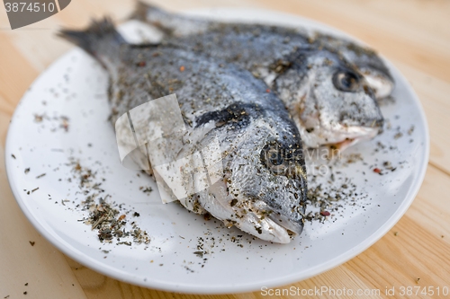 Image of Cooking fish on the grill