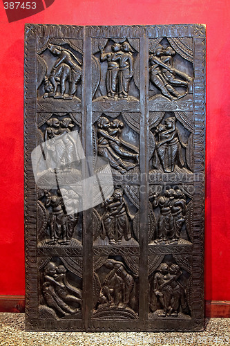 Image of Wooden screen