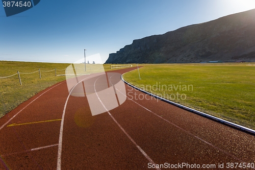 Image of Running track outdoors