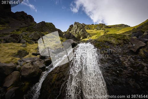 Image of Waterfall in Iceland