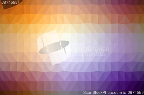 Image of abstract trianglify background