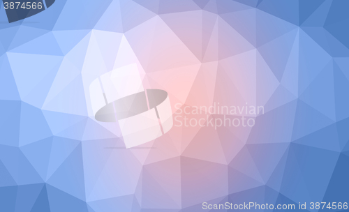 Image of abstract trianglify background