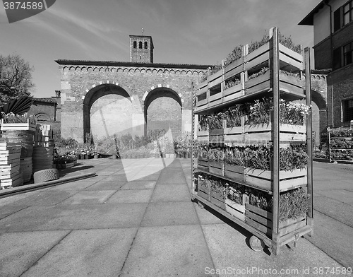 Image of Sant Ambrogio church in Milan