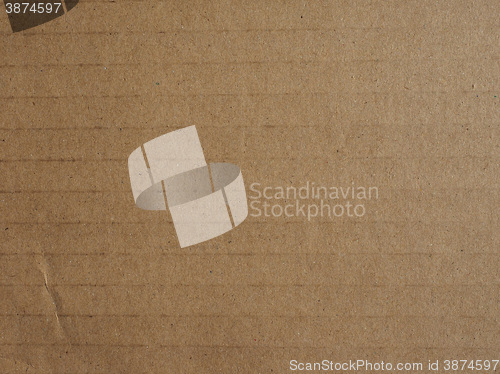 Image of Brown cardboard background