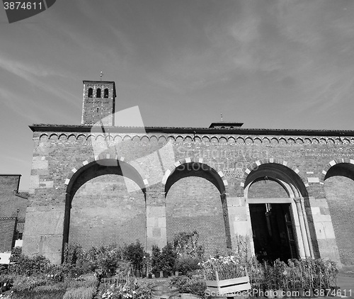 Image of Sant Ambrogio church in Milan