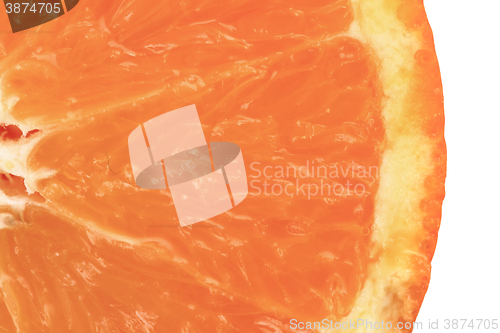 Image of orange fruit detail