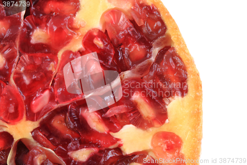 Image of pomegranate isolated