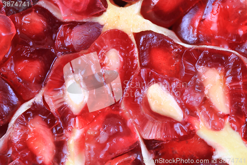 Image of pomegranate background