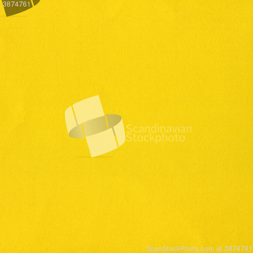 Image of Yellow color paper texture