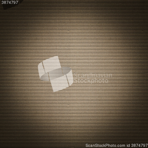 Image of Seamless tileable texture - brown corrugated cardboard