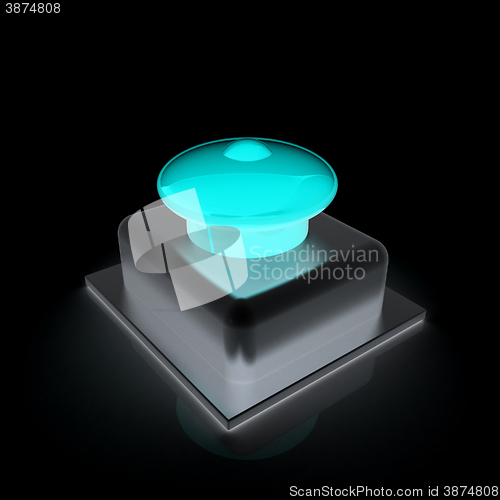 Image of Emergency Button 3d icon