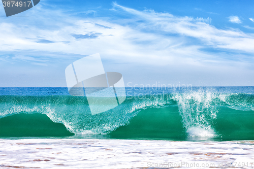 Image of Big wave in ocean