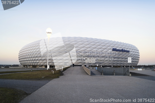 Image of Allianz Arena stadium in Munich