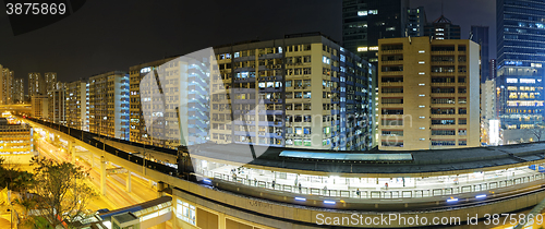 Image of Hong Kong City night