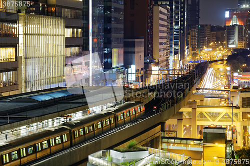 Image of Hong Kong City night