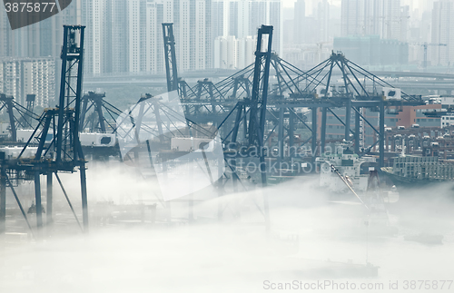 Image of Hong Kong cargo port