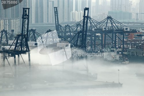 Image of Hong Kong cargo port