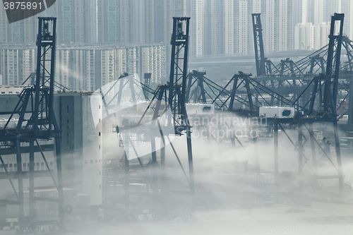 Image of Hong Kong cargo port