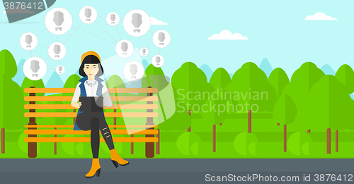 Image of Social media network.