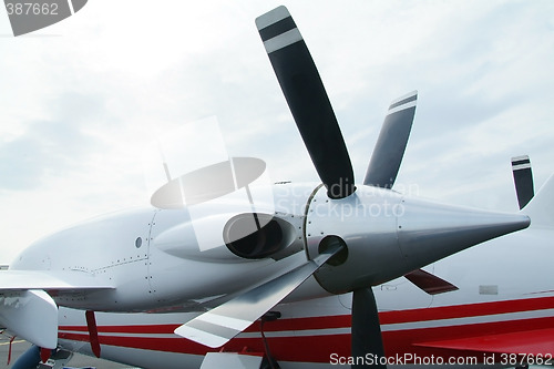 Image of Engine of business aircraft