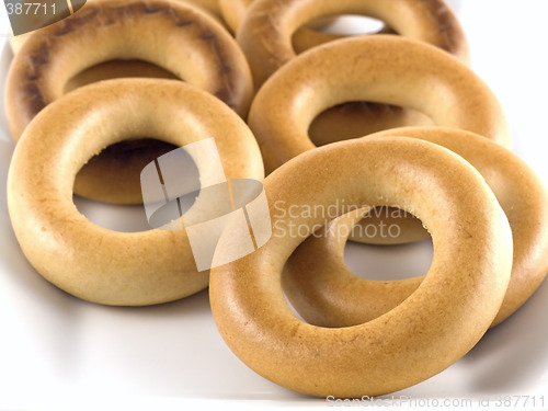 Image of bagel / pretzel / obwarzanki