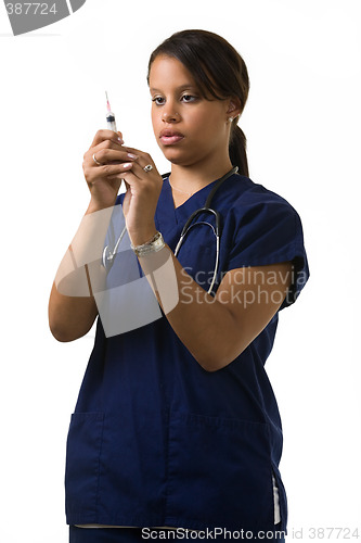 Image of Prepping a needle