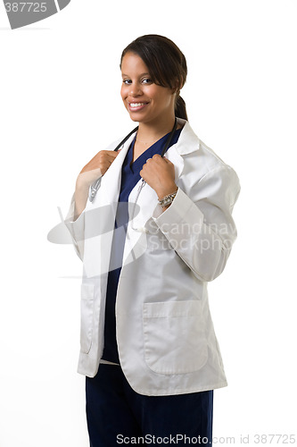 Image of Young woman doctor