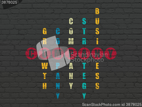 Image of Business concept: Company in Crossword Puzzle