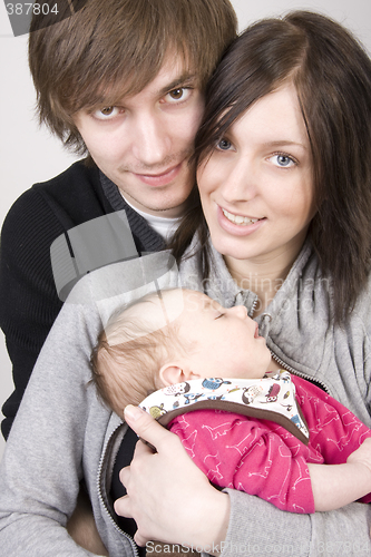 Image of young parents