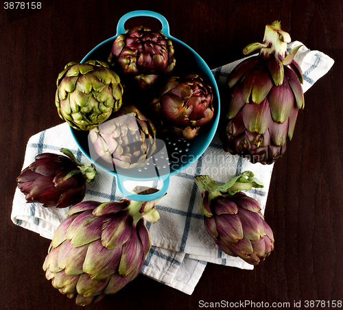 Image of Perfect Raw Artichokes