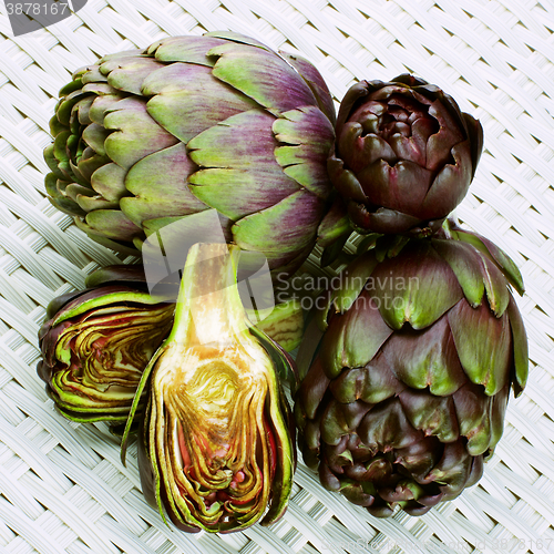 Image of Perfect Raw Artichokes