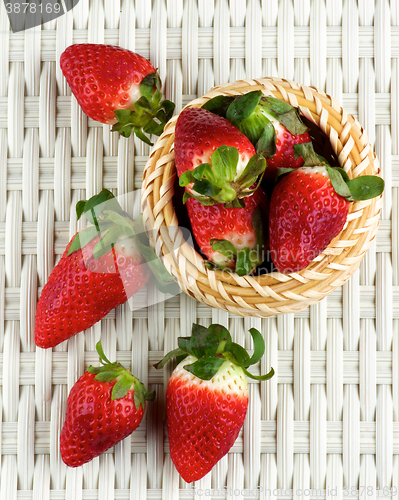 Image of Fresh Ripe Strawberries