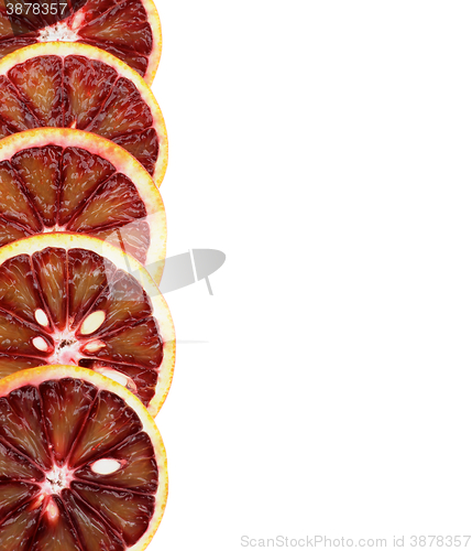 Image of Frame of Blood Oranges