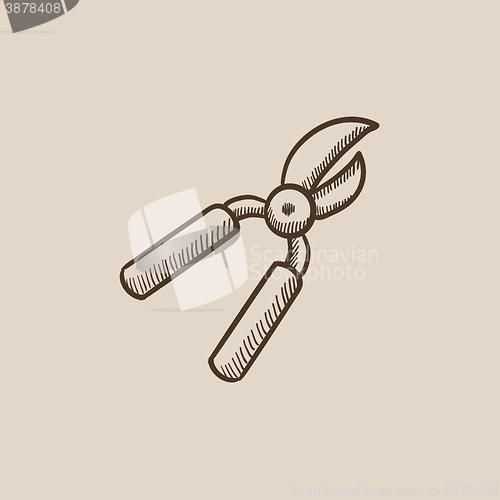 Image of Pruner sketch icon.