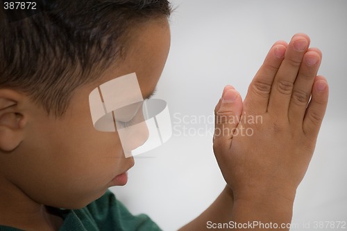 Image of Boy Praying