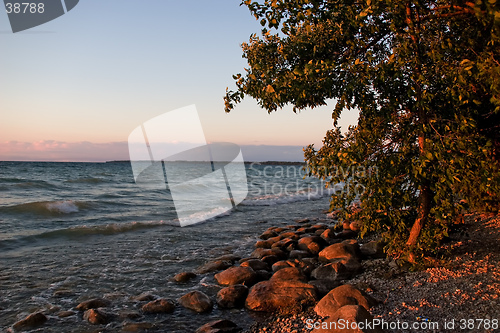 Image of sunset evening