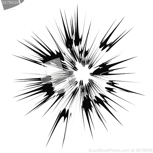 Image of Cartoon Explosion, Star Burst 