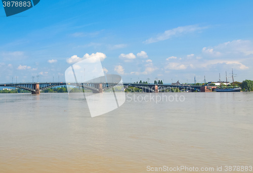 Image of Rhine river in Mainz