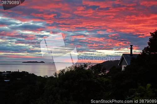 Image of Glowing Morning Sky