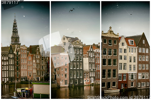 Image of Amsterdam, the Netherlands, vintage photo