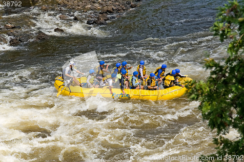 Image of rafting boat