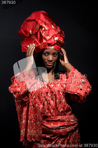 Image of Beautiful african woman