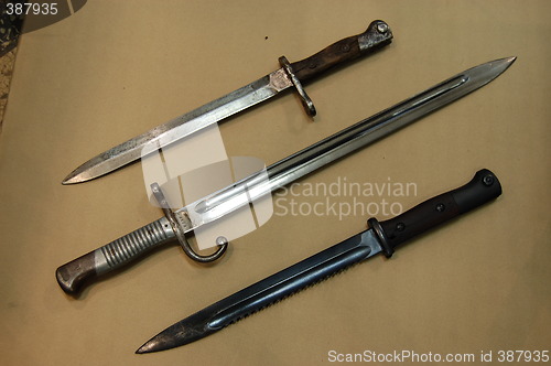 Image of Old bayonets