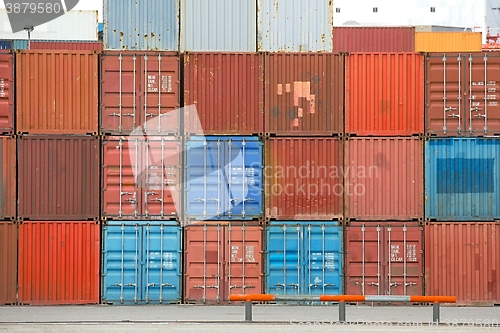 Image of Stacked Containers