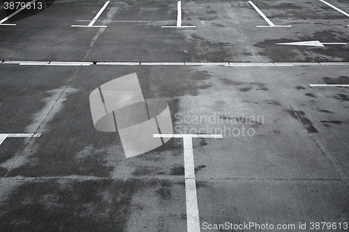 Image of Carpark lines and signs