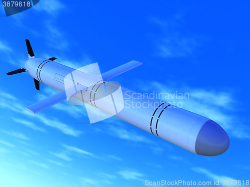 Image of Russian cruise missile