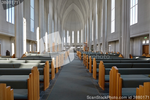 Image of Modern Cathedral Interior