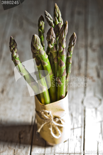 Image of bunch of fresh asparagus 