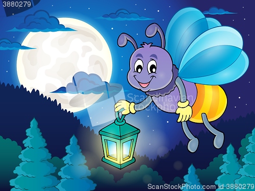Image of Firefly with lantern theme image 2