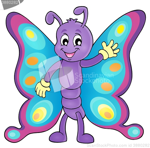 Image of Cheerful butterfly theme image 1